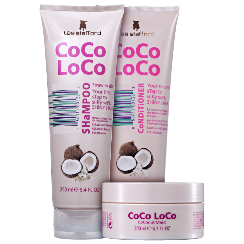 Lee Stafford Coco Loco Triplo Kit (3 Produtos)