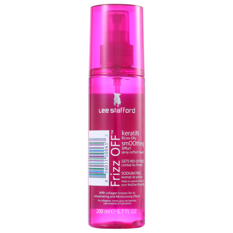 Lee Stafford Frizz Off Keratin Blow Dry Smoothing - Spray Antifrizz 200ml