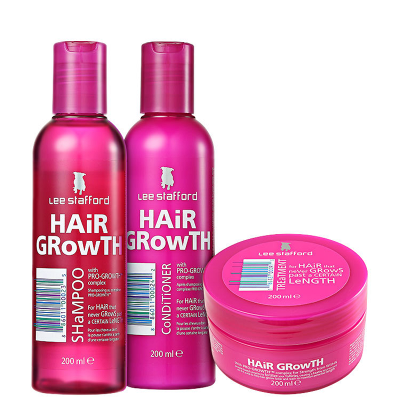 Lee Stafford Hair Growth Treatment Kit (3 produtos)