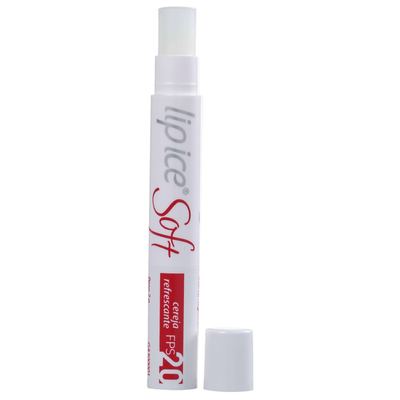 Lip Ice Soft Cereja Refrescante FPS 20 - Protetor Labial 2g