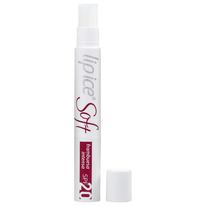 Lip Ice Soft Framboesa Intensa FPS 20 - Protetor Labial 2g