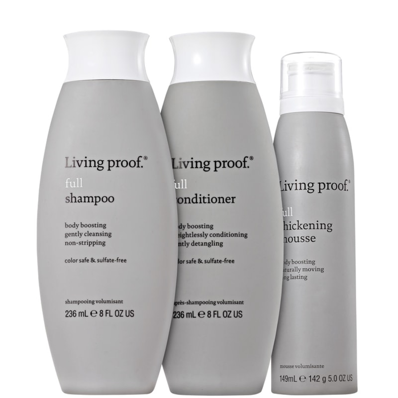 Living Proof Full Mousse Kit (3 Produtos)