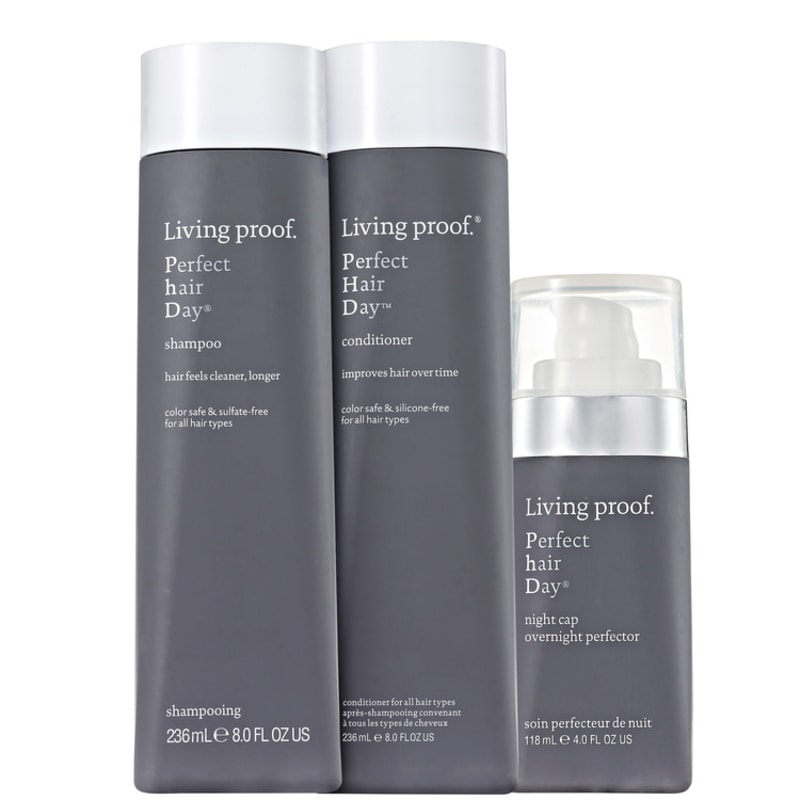 Living Proof Perfect Hair Day (PHD) Night Treatment Kit (3 Produtos)