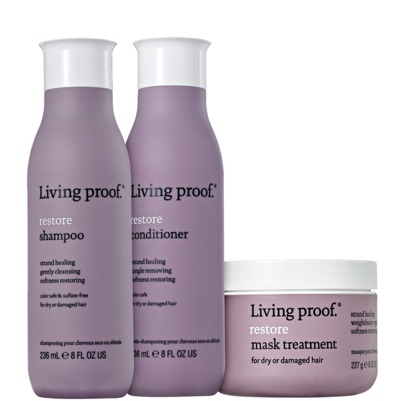 Living Proof Restore Mask Kit (3 Produtos)