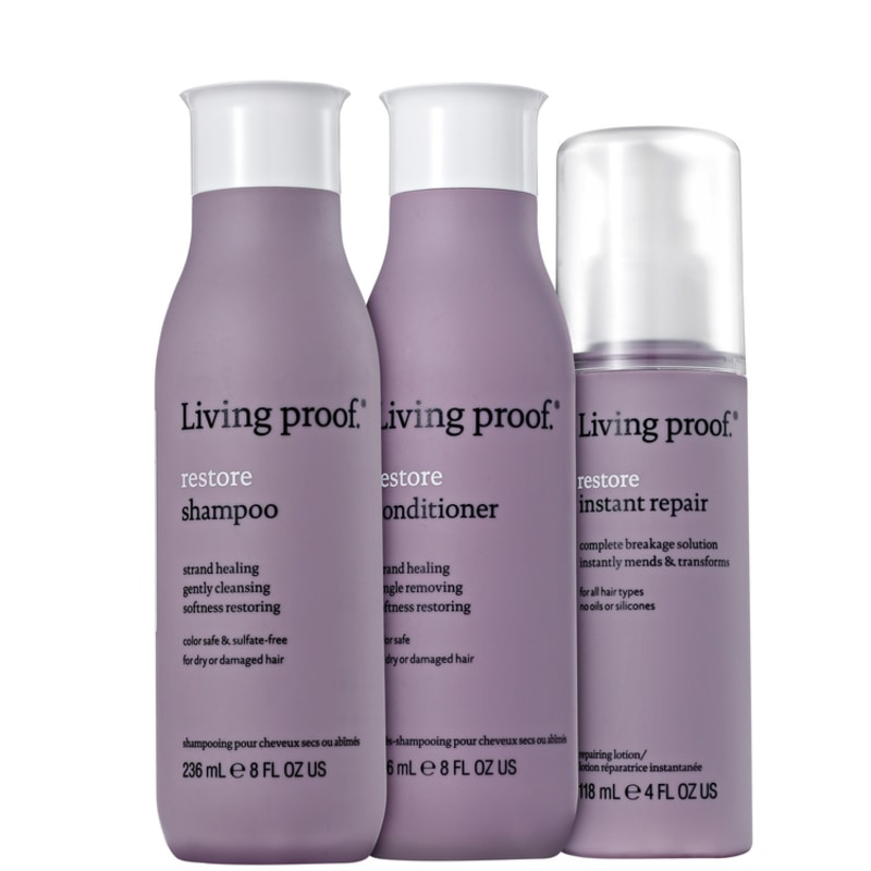 Living Proof Restore Repair Kit (3 Produtos)