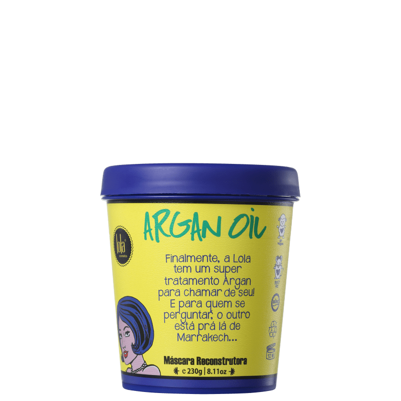 Lola Cosmetics Argan Oil - Máscara 230g