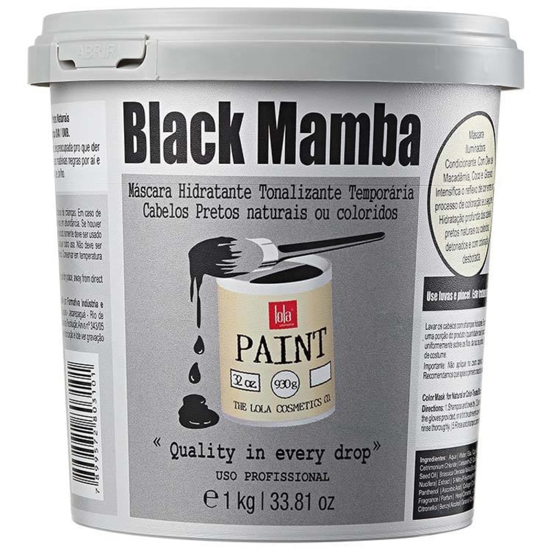 Lola Cosmetics Black Mamba - Máscara Tonalizante 1kg
