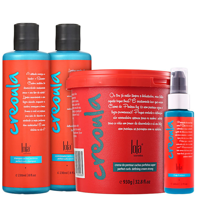 Lola Cosmetics Creoula Cachos Perfeitos Full Kit (4 Produtos)