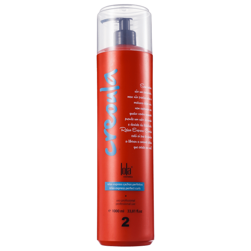 Lola Cosmetics Creoula Relax Express Cachos Perfeitos - Redutor de Volume 1000ml