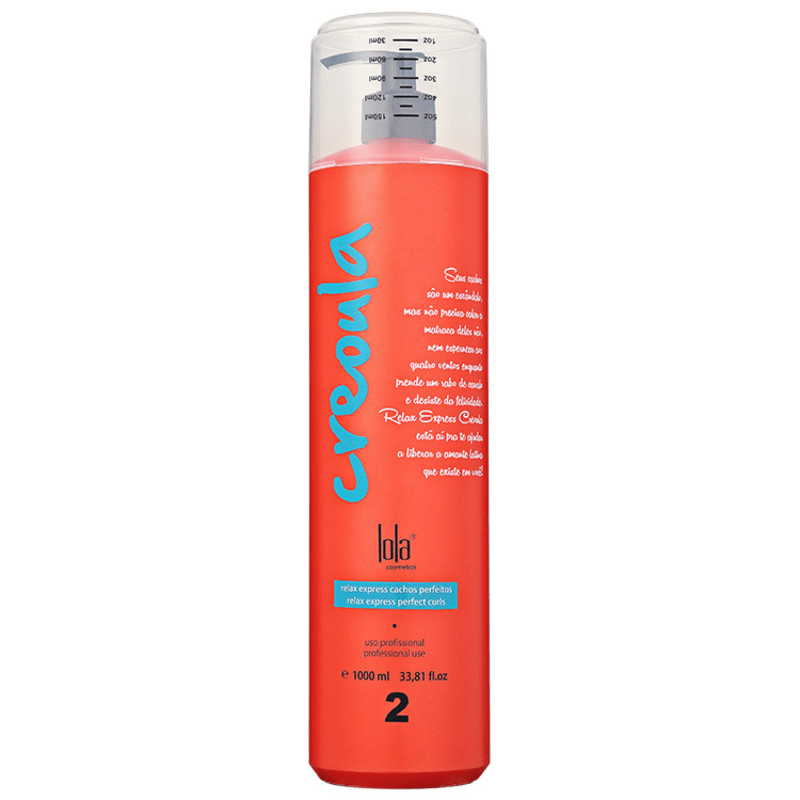 Lola Cosmetics Creoula Relax Express Cachos Perfeitos - Redutor de Volume 1000ml