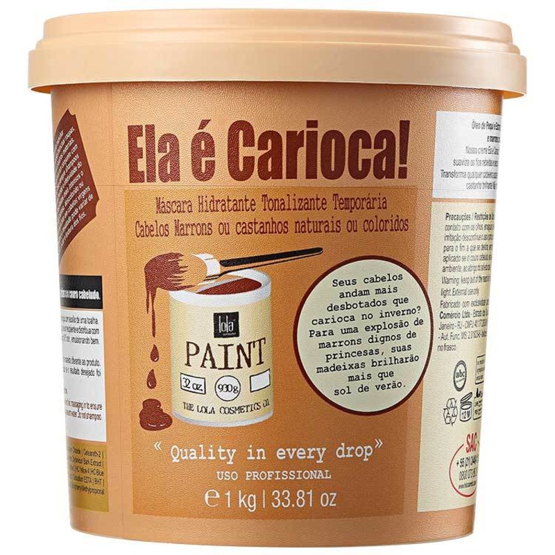 Lola Cosmetics Ela é Carioca - Máscara Tonalizante 1kg