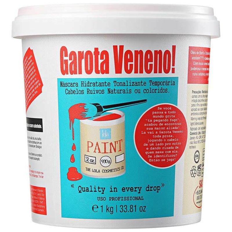 Lola Cosmetics Garota Veneno - Máscara Tonalizante 1kg