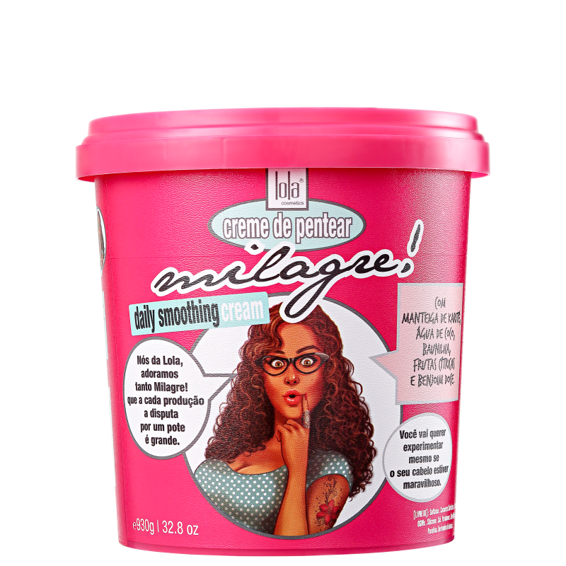 Lola Cosmetics Milagre - Creme de Pentear 930g