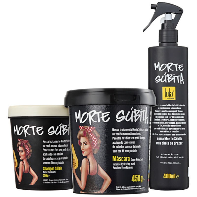 Lola Cosmetics Morte Súbita Trio Kit (3 Produtos)