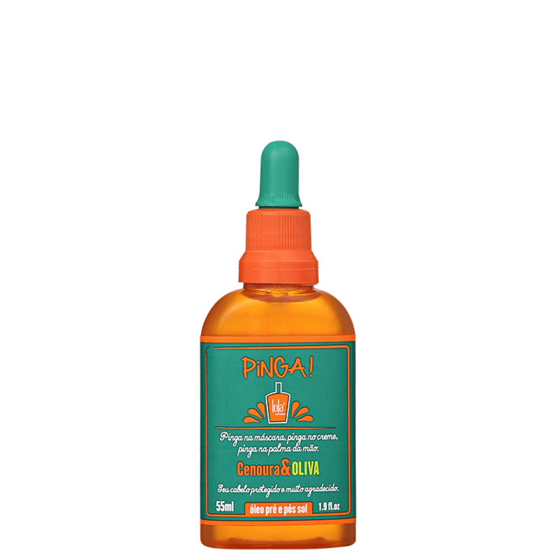Lola Cosmetics Pinga Cenoura & Oliva - Óleo Capilar 55ml