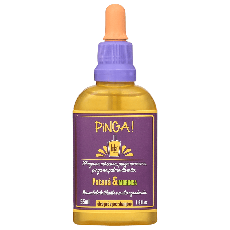 Lola Cosmetics Pinga Patauá & Moringa - Óleo Capilar 55ml