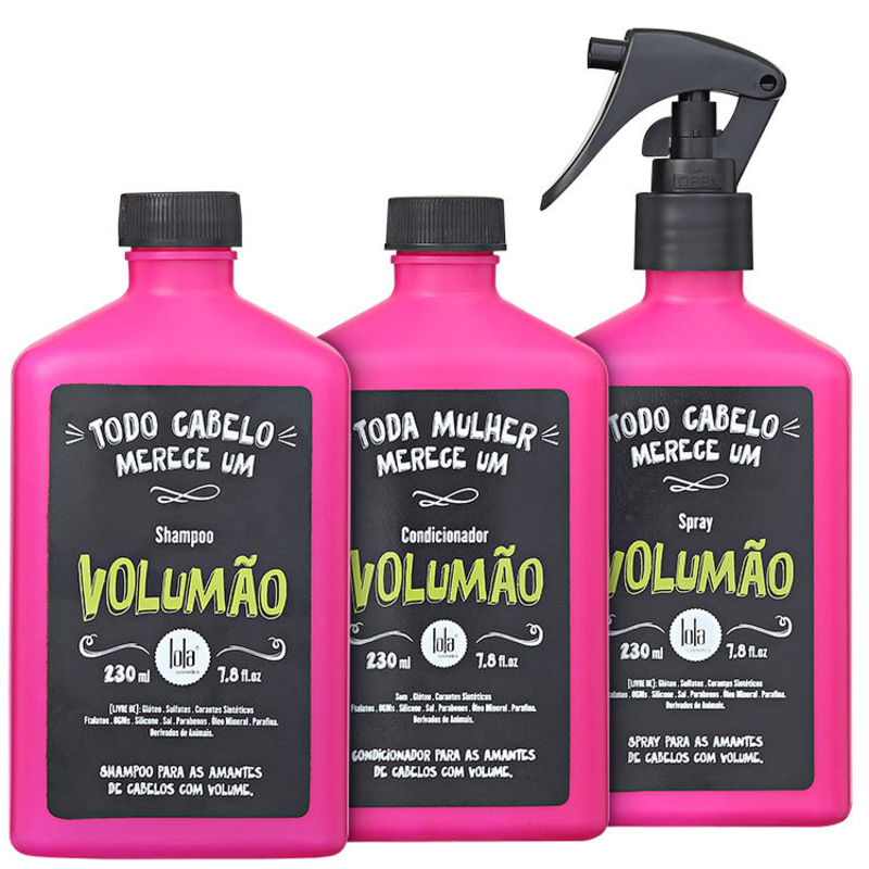 Lola Cosmetics Volumão Trio Kit (3 Produtos)