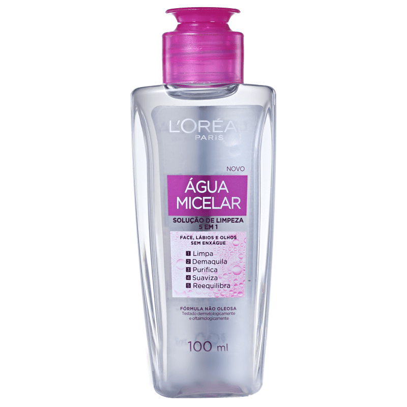 L'Oréal Paris Água Micelar 5 em 1 - Demaquilante 100ml