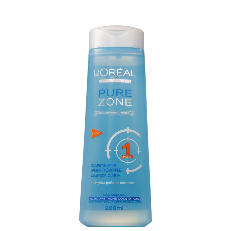 L’Oréal Paris Dermo-Expertise Pure Zone Purificante – Sabonete 200ml