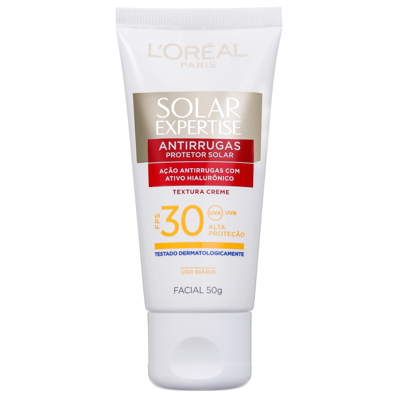 L'Oréal Paris Solar Expertise Antirrguas FPS 30 - Protetor Solar Facial 50g