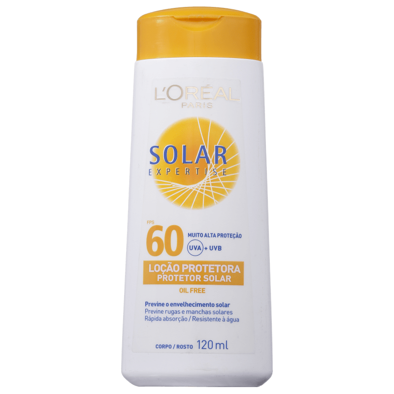 L'Oréal Paris Solar Expertise FPS 60 - Protetor Solar em Loção 120ml