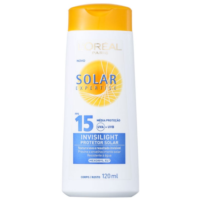 L'Oréal Paris Solar Expertise Invisilight FPS 15 - Protetor Solar 120ml