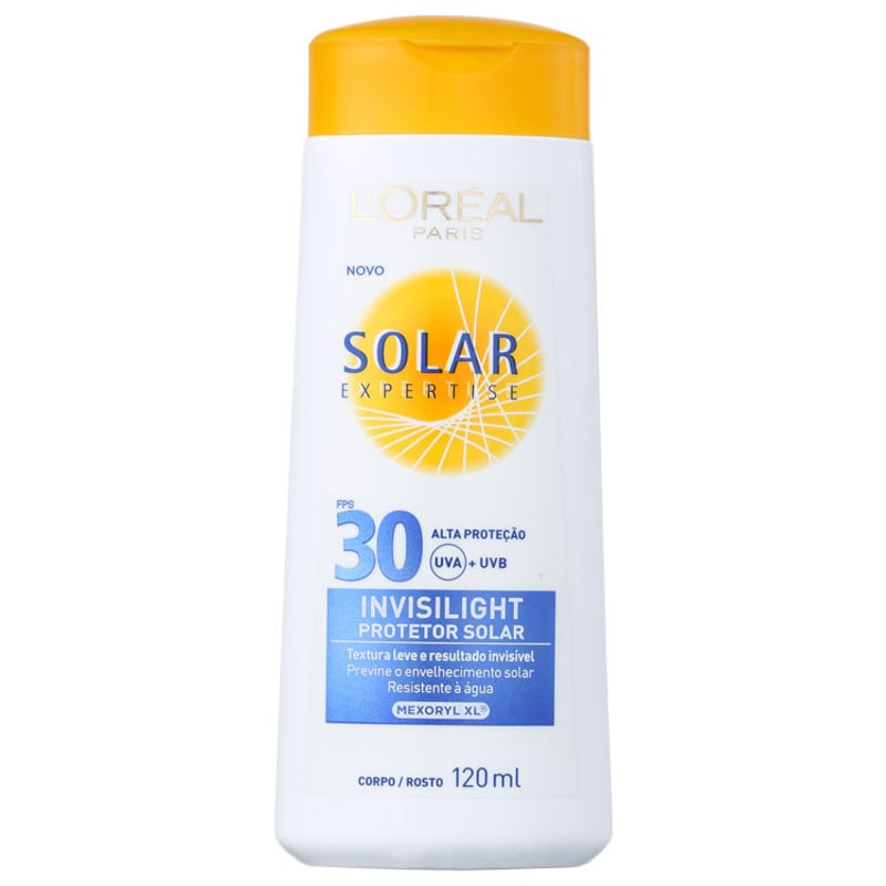 L'Oréal Paris Solar Expertise Invisilight FPS 30 - Protetor Solar 120ml