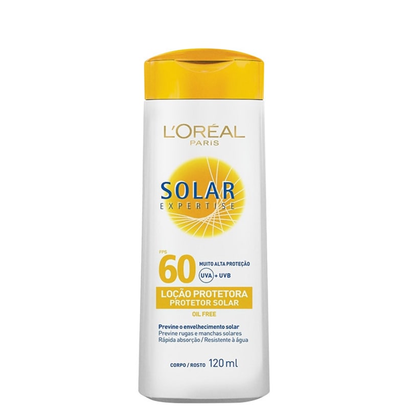 L'Oréal Paris Solar Expertise FPS 60 - Protetor Solar em Loção 120ml
