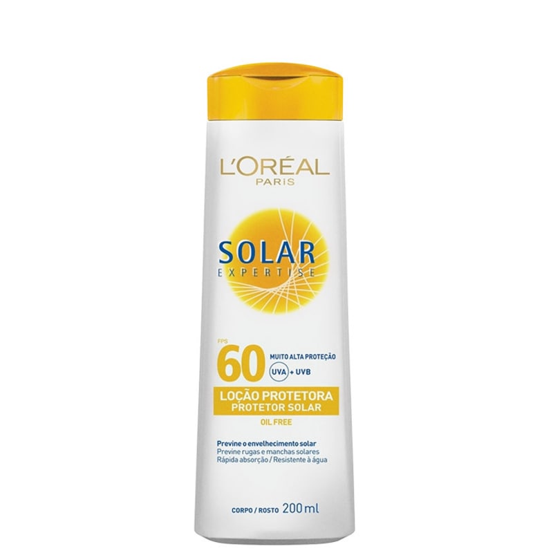 L'Oréal Paris Solar Expertise FPS 60 - Protetor Solar em Loção 200ml