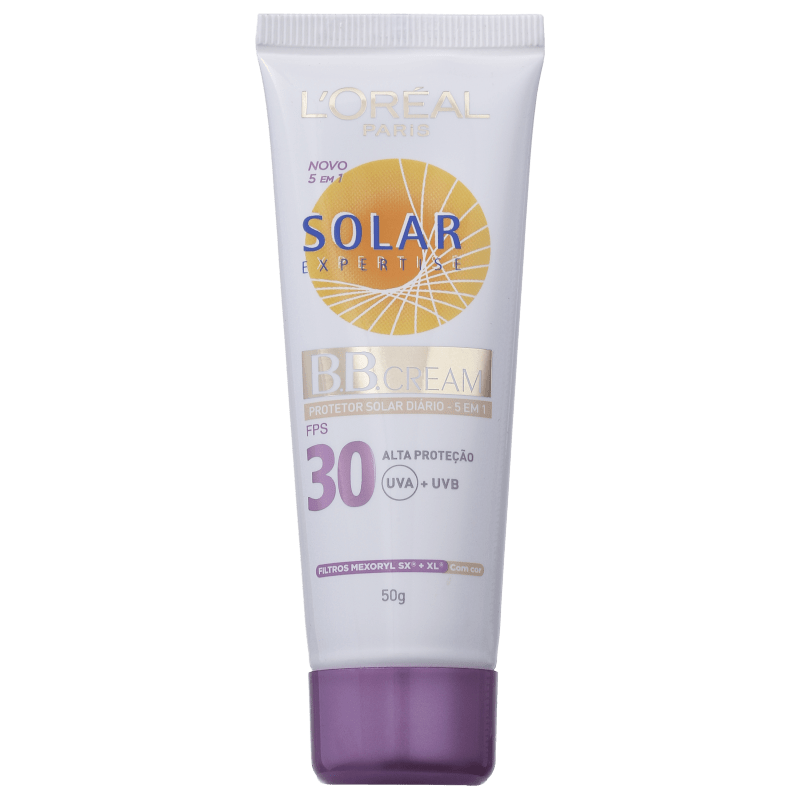 L'Oréal Paris Solar Expertise Protetor Solar Diário 5 em 1 com Cor FPS 30 - BB Cream 50g