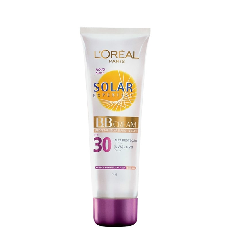L'Oréal Paris Solar Expertise Protetor Solar Diário 5 em 1 com Cor FPS 30 - BB Cream 50g
