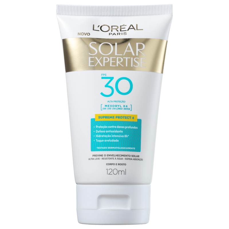 L'Oréal Paris Solar Expertise Supreme Protect 4 FPS 30 - Protetor Solar Facial 120ml