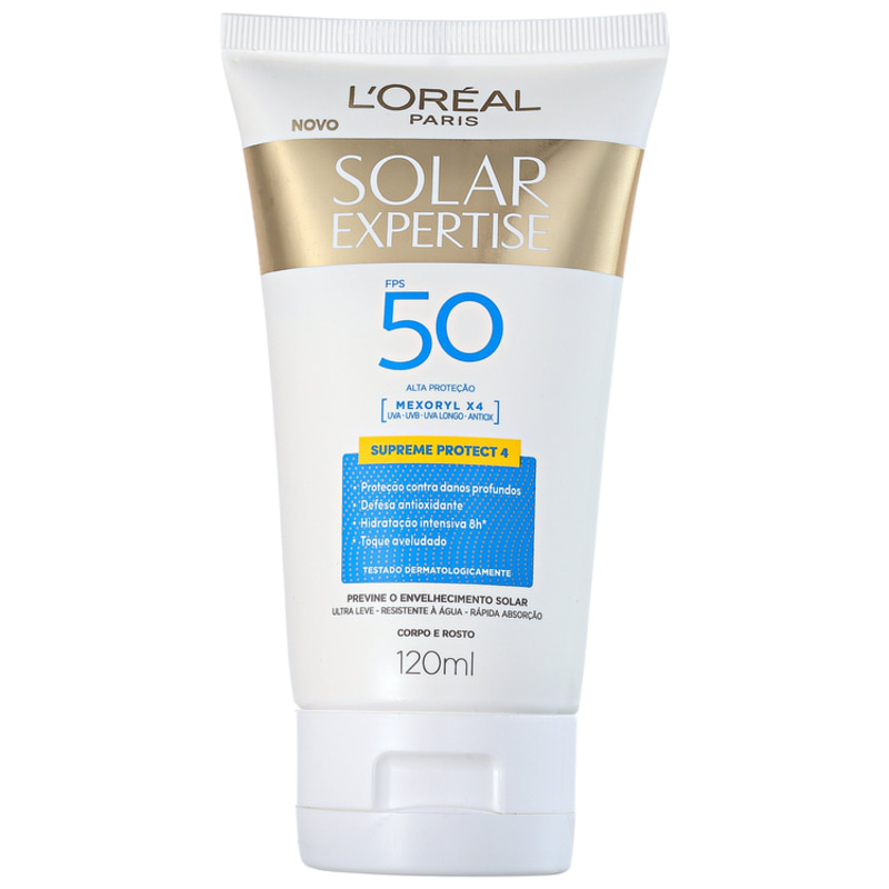 L'Oréal Paris Solar Expertise Supreme Protect 4 FPS 50 - Protetor Solar Facial 120ml