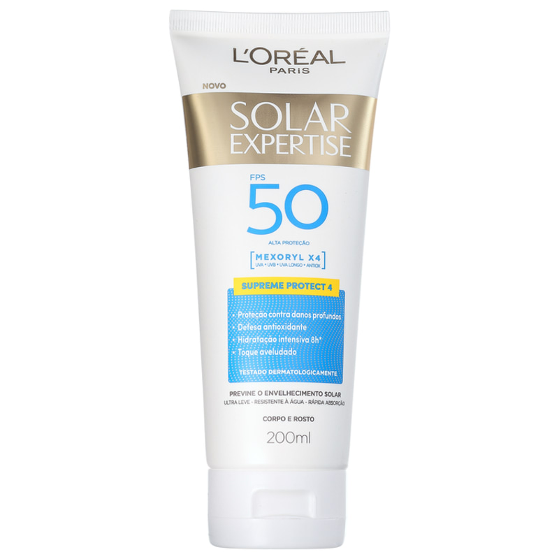 L'Oréal Paris Solar Expertise Supreme Protect 4 FPS 50 - Protetor Solar Facial 200ml