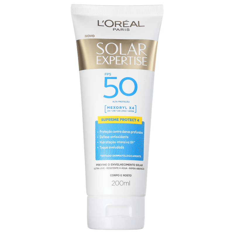 L'Oréal Paris Solar Expertise Supreme Protect 4 FPS 50 - Protetor Solar Facial 200ml