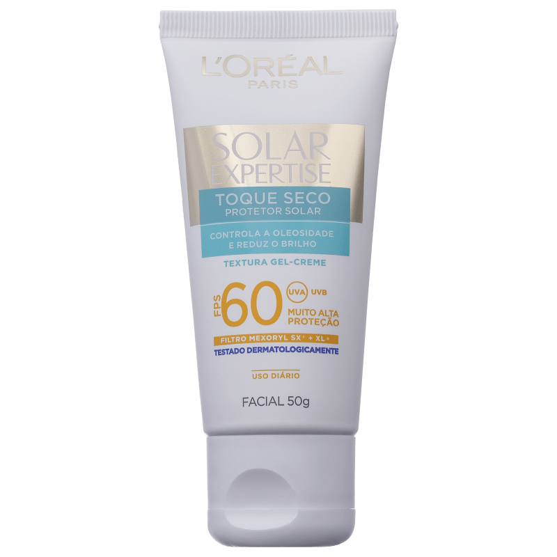 L'Oréal Paris Solar Expertise Toque Seco FPS 60 - Protetor Solar Facial 50g