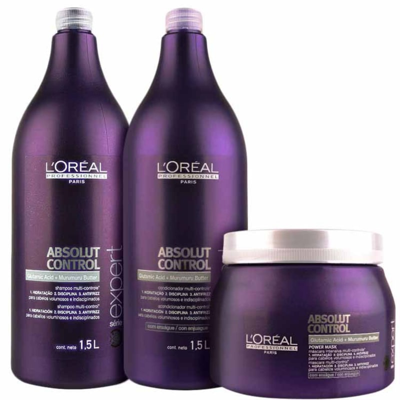 L'Oréal Professionnel Absolut Control Power Salon Kit (3 Produtos)