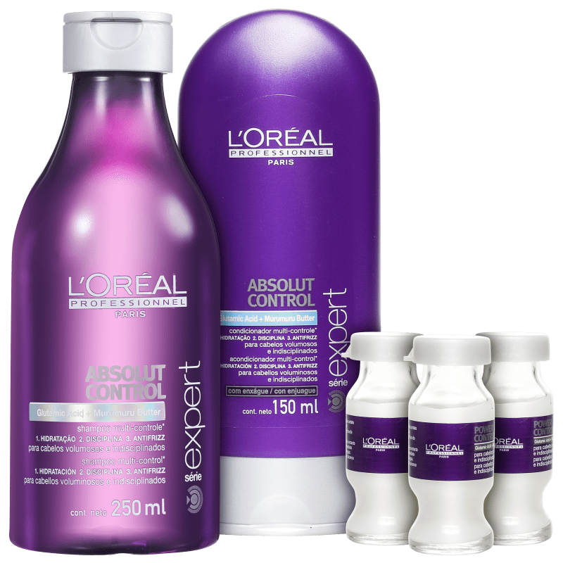 L'Oréal Professionnel Absolut Control Treatment Kit (3 Produtos)