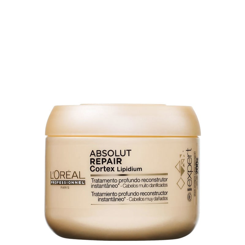 L'Oréal Professionnel Absolut Repair Cortex Lipidium Instant Reconstructing Masque - Máscara 200g