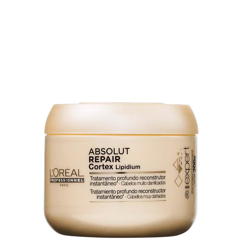 L'Oréal Professionnel Absolut Repair Cortex Lipidium Instant Reconstructing Masque - Máscara 200g