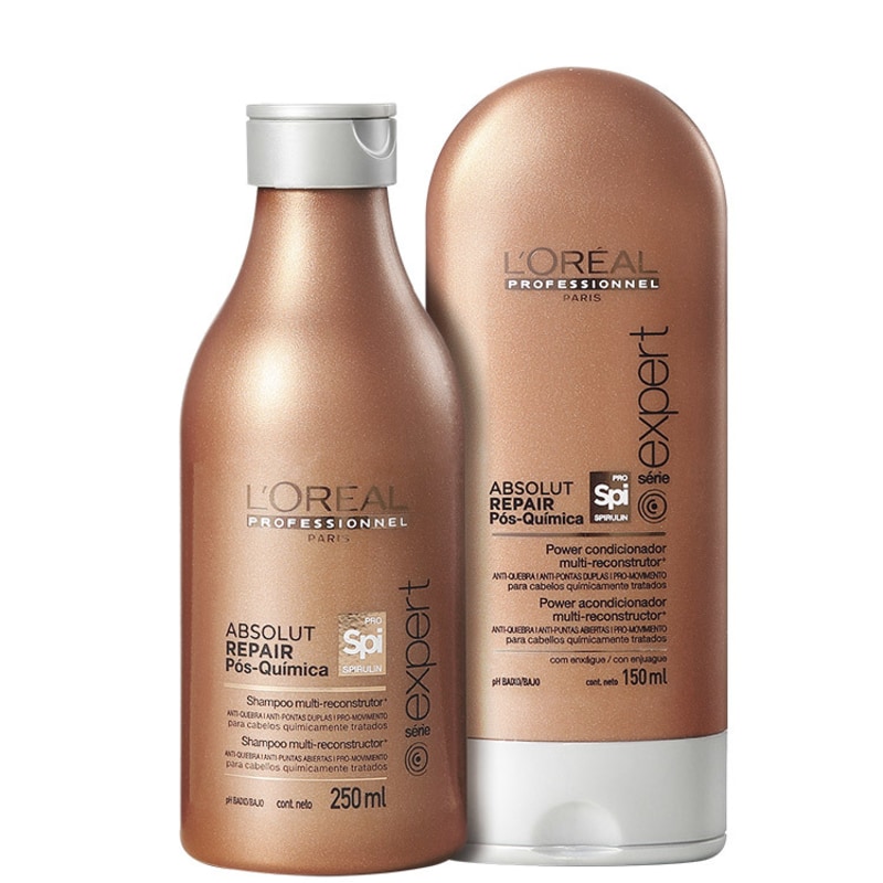 L'Oréal Professionnel Absolut Repair Pós-Química Multi-reconstrutor Duo Kit (2 Produtos)