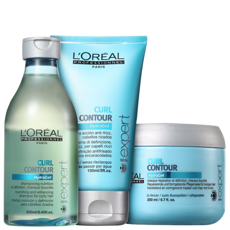 L’Oréal Professionnel Curl Contour Cachos Intensos Kit (3 Produtos)