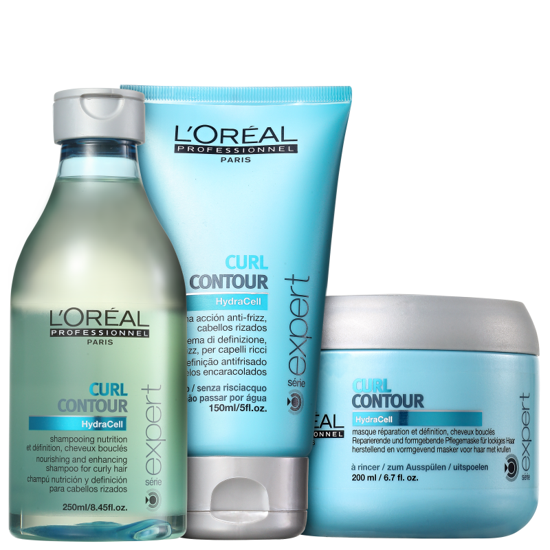 L’Oréal Professionnel Curl Contour Cachos Intensos Kit (3 Produtos)