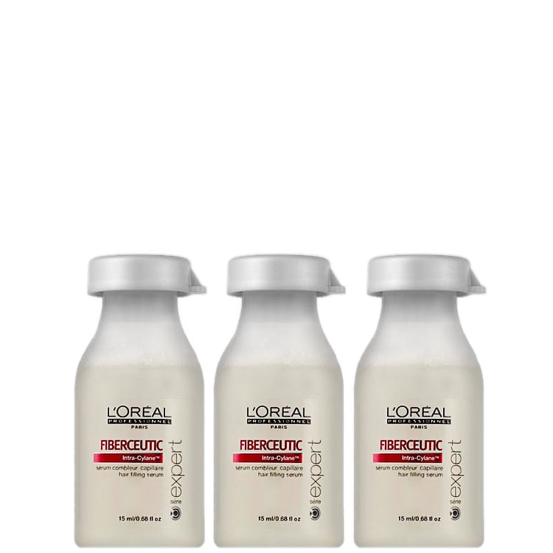 L'Oréal Professionnel Fiberceutic - Ampola Tratamento 3x15ml