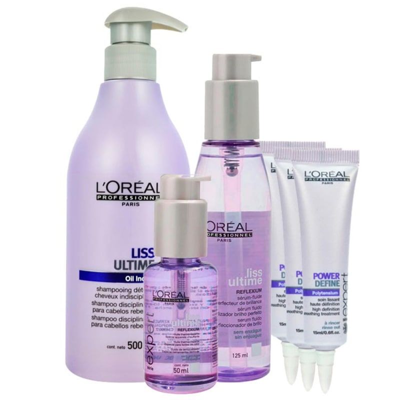 L'Oréal Professionnel Liss Ultime Kit Selagem Térmica (4 Produtos)