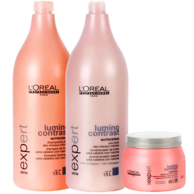 L'Oréal Professionnel Lumino Contrast Pro Trio Kit (3 Produtos)