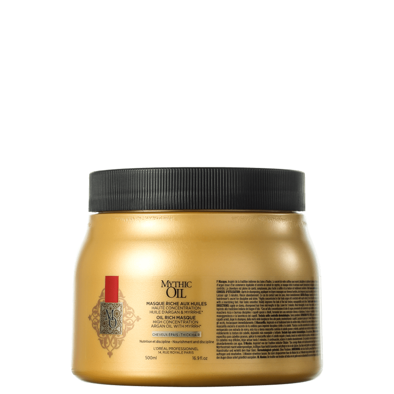 L'Oréal Professionnel Mythic Oil Masque - Máscara de Tratamento 500ml