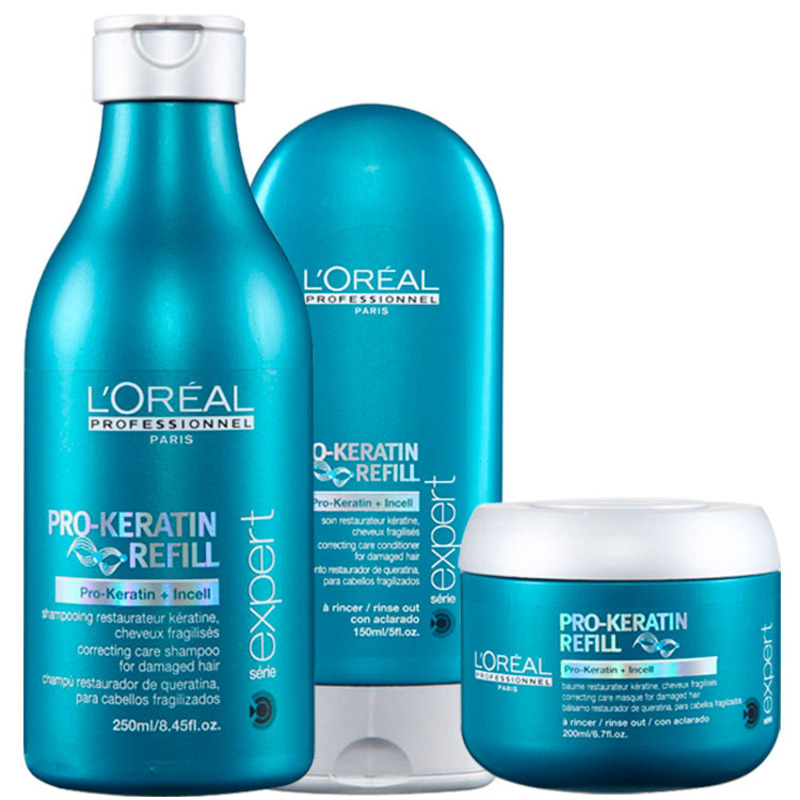 L'Oréal Professionnel Pro-Keratin Refill Trio Kit (3 Produtos)