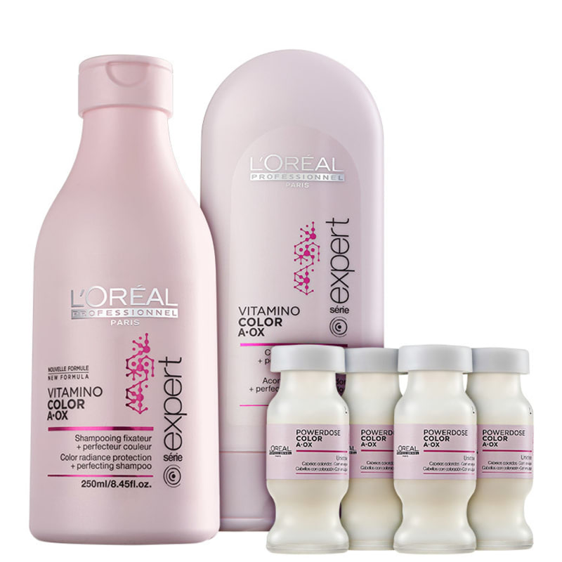 L'Oréal Professionnel Vitamino Color A.OX Protect Kit (3 Produtos)