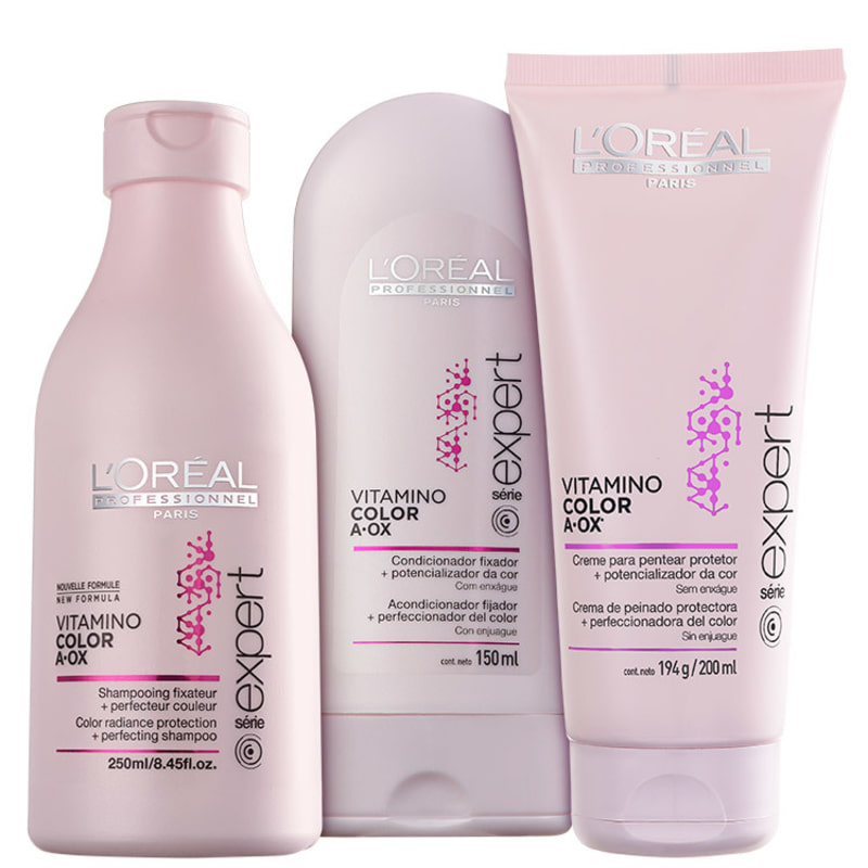 L'Oréal Professionnel Vitamino Color A.OX Triplo Kit (3 Produtos)